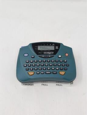 Brother Label Maker Printer Mini PT-65 Green P-Touch For Home And Hobby Works